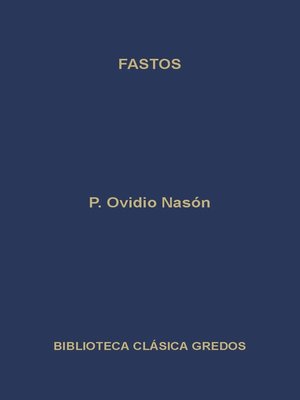 cover image of Fastos
